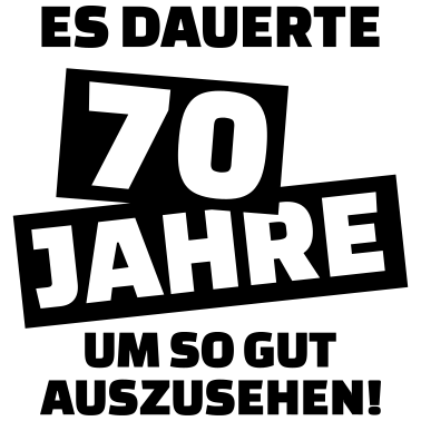 Motiv 70 Geburtstag