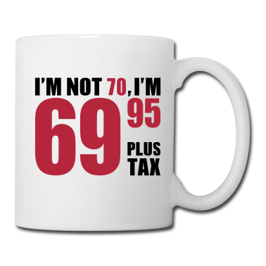 70 Geburtstag Geschenk Tasse - 70 Geburtstag