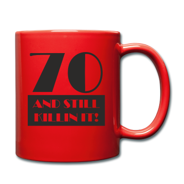 70 Geburtstag Geschenk Tasse - 70. Geburtstag