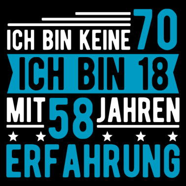 Motiv 70 Jahre 70. Geburtstag Geschenk