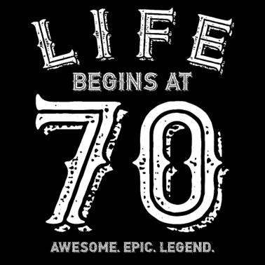 Motiv 70. Geburtstag 70 Jahre Geburtstagsgeschenk