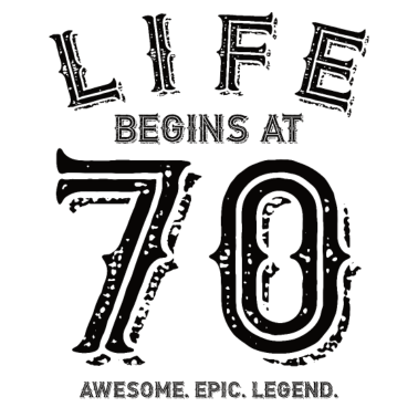 Motiv 70. Geburtstag 70 Jahre Geburtstagsgeschenk