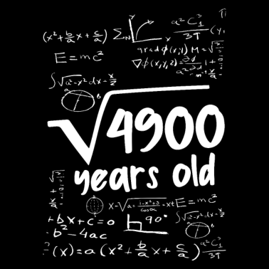 Motiv 70 Geburtstag - 70 Jahre alt