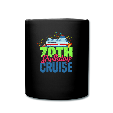 70 Geburtstag Geschenk Tasse - 70. Geburtstag Kreuzfahrt