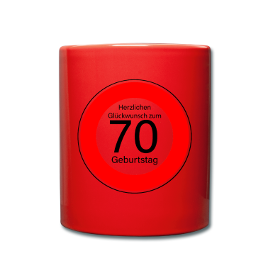 70 Geburtstag Geschenk Tasse - 70. Geburtstag