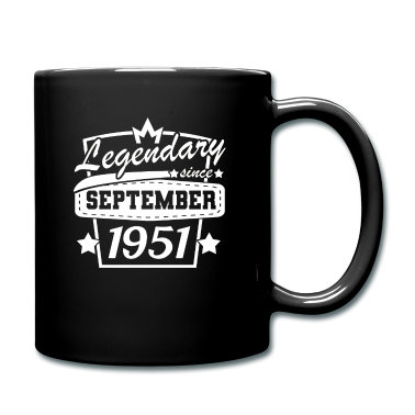 70 Geburtstag Geschenk Tasse - September 1951 Geburtstag 70 Jahre 70. Geburtstag
