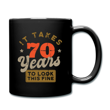 70 Geburtstag Geschenk Tasse - 70 Geburtstag Retro