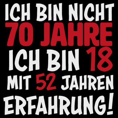 Motiv 70. Geburtstag 70 Jahre Geschenk