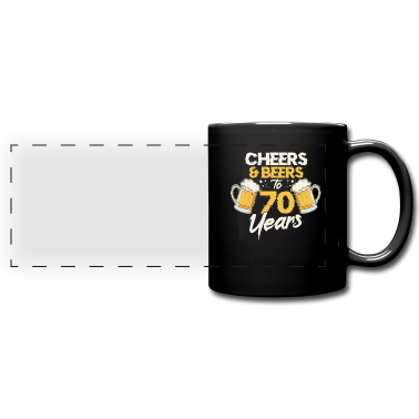 70 Geburtstag Geschenk Tasse - 70. Geburtstag Bier