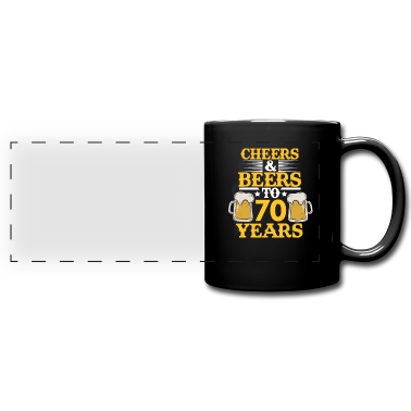 70 Geburtstag Geschenk Tasse - 70. Geburtstag Bier