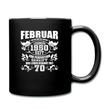 70 Geburtstag Geschenk Tasse - 70 Geburtstag 1950 70 jährige Legende