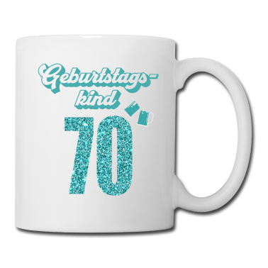 70 Geburtstag Geschenk Tasse - 70. Geburtstag 70 Jahre 70er Geburtstagskind