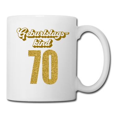 70 Geburtstag Geschenk Tasse - 70. Geburtstag 70 Jahre 70er Geburtstagskind