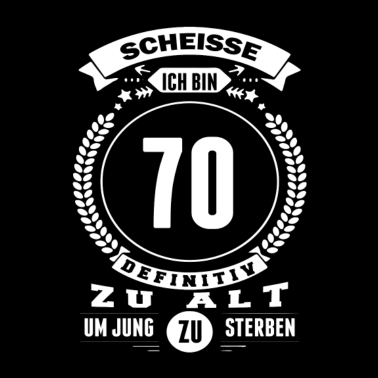 Motiv 70 Jahre 70. Geburtstag Geschenk