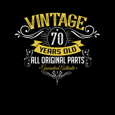 Motiv 70 Geburtstag Vintage