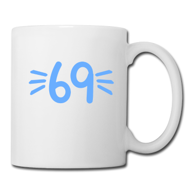 70 Geburtstag Geschenk Tasse - Ich bin 69 wie oft noch 70 Jahre 70. Geburtstag