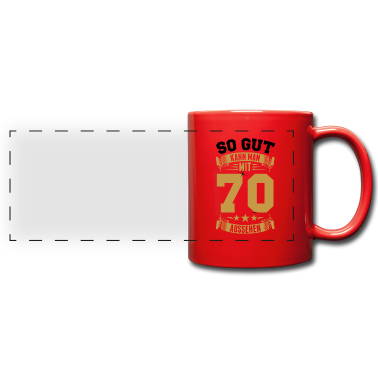 70 Geburtstag Geschenk Tasse - So gut kann man mit 70 aussehen - 70. Geburtstag