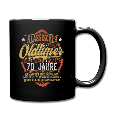 70 Geburtstag Geschenk Tasse - 70. Geburtstag Oldtimer