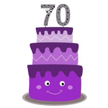 Motiv 70. Geburtstag Geschenk