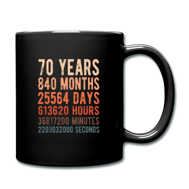 70 Geburtstag Geschenk Tasse - 70. Geburtstag - 70 Jahre Jubiläum