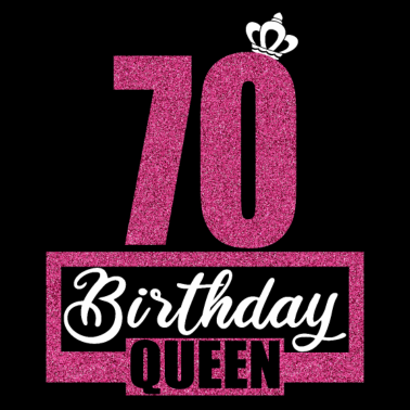 Motiv 70. Geburtstag 70 Jahre 70er Birthday Queen