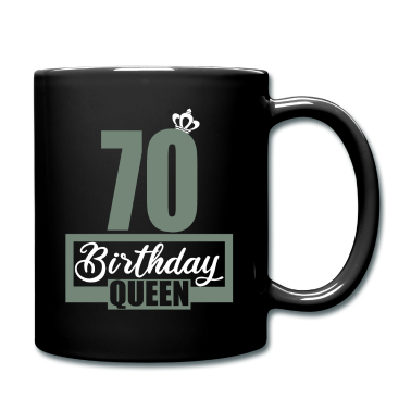 70 Geburtstag Geschenk Tasse - 70. Geburtstag 70 Jahre 70er Birthday Queen