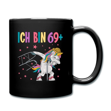 70 Geburtstag Geschenk Tasse - 70 Jahre Einhorn ich bin 69+ 70. Geburtstag