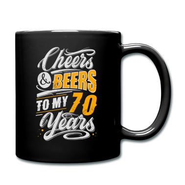 70 Geburtstag Geschenk Tasse - 70. Geburtstag Bierliebhaber