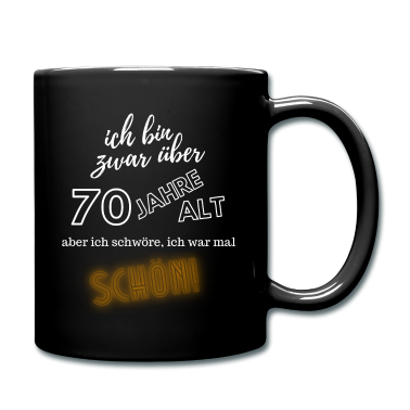 70 Geburtstag Geschenk Tasse - 70. Geburtstag