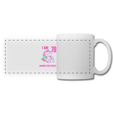 70 Geburtstag Geschenk Tasse - 70 bitte helfen Sie mir über Straße 70. Geburtstag