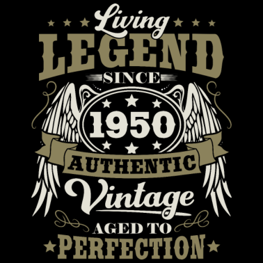 Motiv 70. Geburtstag 1950 geboren 70 Jahre Geschenk