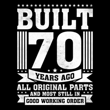 Motiv 70. Geburtstag Geschenk 1951 70 Jahre