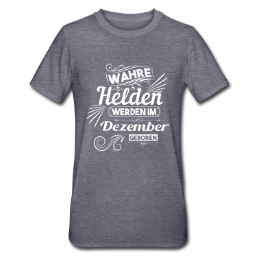 Geburtstag Geschenk Mann T-Shirt - Dezember Geburtstag Männer