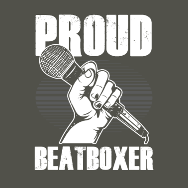 Motiv Stolzer Beatboxer Mikrofon Rap Hiphop DJ Geschenk