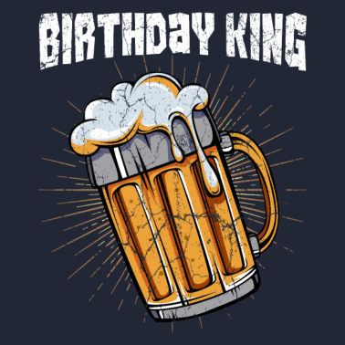 Motiv Geburtstag Mann King