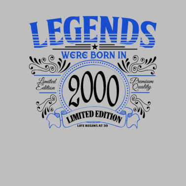Motiv 20 Geburtstag Männer Legende