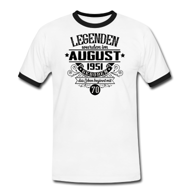 Geburtstag Geschenk Mann T-Shirt - 70. Geburtstag Männer Herren