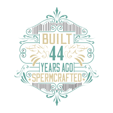 Motiv 44 Geburtstag Männer Spermcrafted