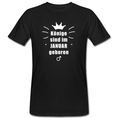 Geburtstag Geschenk Mann T-Shirt - Januar Geburtstag Mann