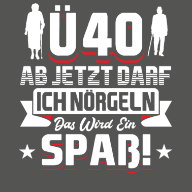 Motiv 40 Geburtstag Mann