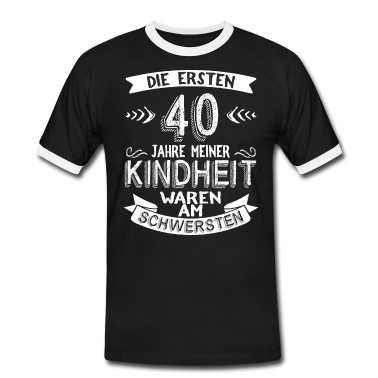 Geburtstag Geschenk Mann T-Shirt - 40 Geburtstag Mann