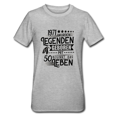 Geburtstag Geschenk Mann T-Shirt - Jahrgang 1971 Geburtstag Männer Frauen