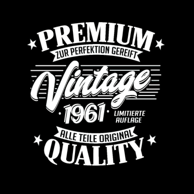 Motiv Jahrgang 1961 Geburtstag Männer und Frauen