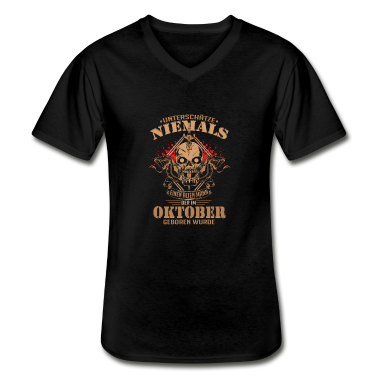 Geburtstag Geschenk Mann T-Shirt - oktober Geburtstag Männer Biker Geschenkideen