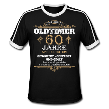 Geburtstag Geschenk Mann T-Shirt - 60 Geburtstag Mann 60 Jahre 60er Geschenk Männer