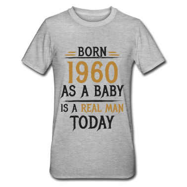 Geburtstag Geschenk Mann T-Shirt - 1960 Geborener Mann Geburtstag Männer Geschenk