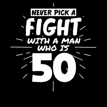 Motiv 50.Geburtstag Männer 50 Jahre alt Mann