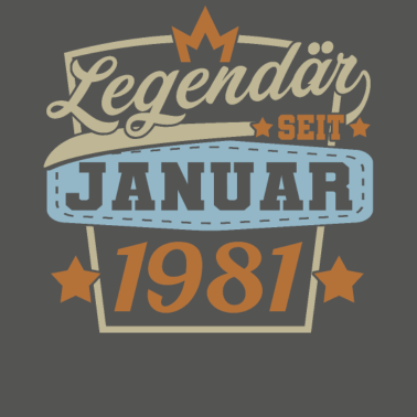 Motiv Januar 1981 Geburtstag Männer Frauen