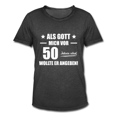 Geburtstag Geschenk Mann T-Shirt - 50. Geburtstag Mann Geschenkidee Tshirt