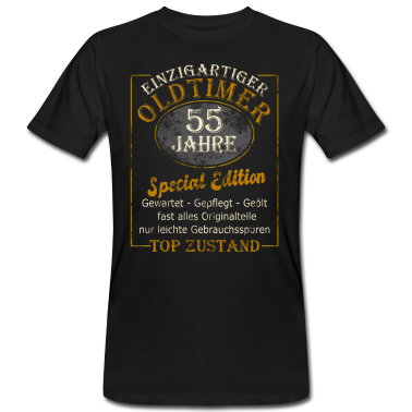 Geburtstag Geschenk Mann T-Shirt - 55 Geburtstag Mann Geschenk lustig Männer 55 Jahre